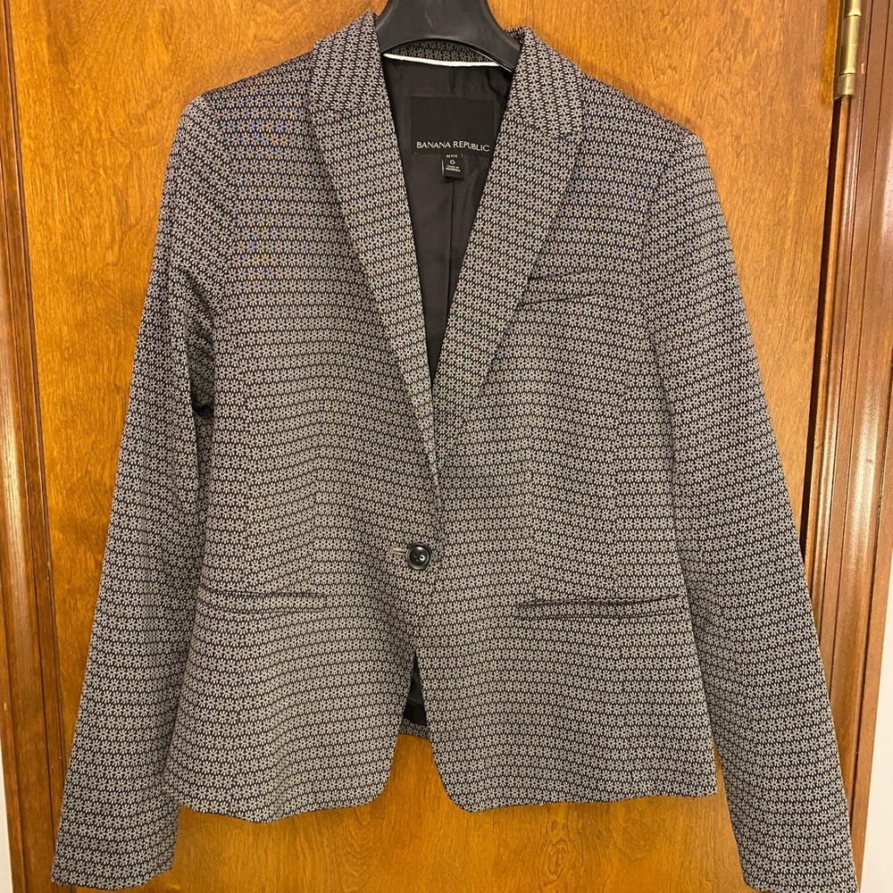 Banana republic flower print blazer
